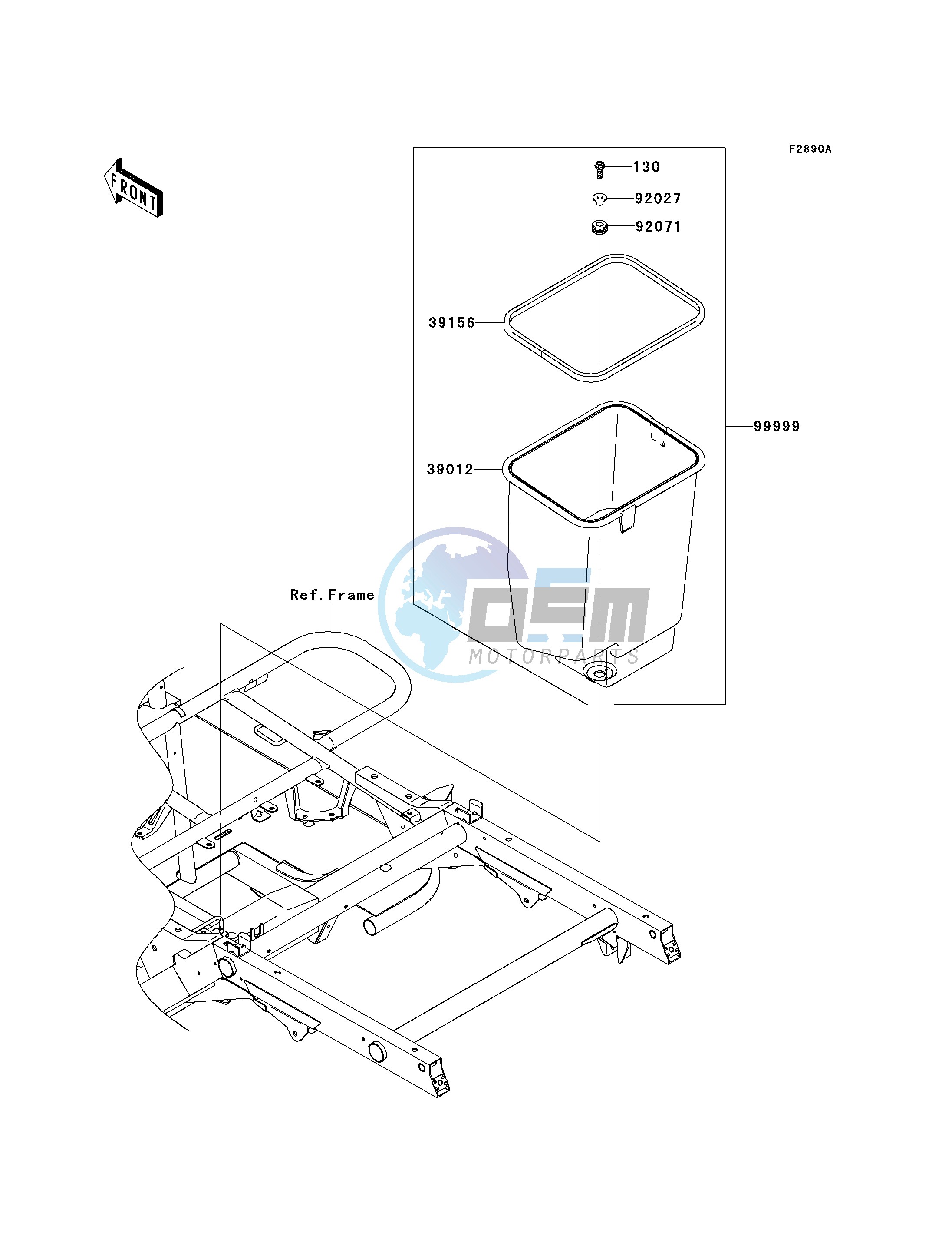 OPTIONAL PARTS-- FRAME- -