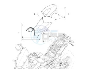 ETV Caponord 1200 drawing Saddle