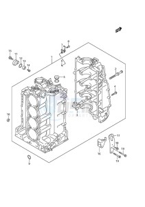 DF 175 drawing Cylinder Block