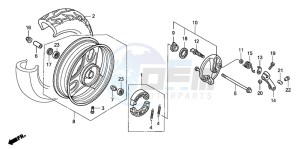 NVS503SH 502 drawing FRONT WHEEL