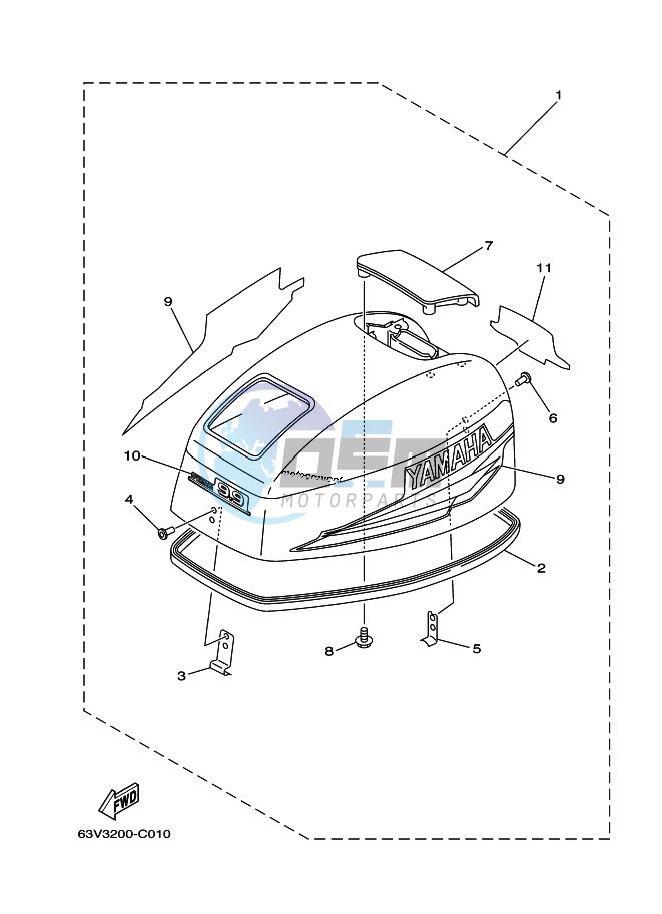 FAIRING-UPPER