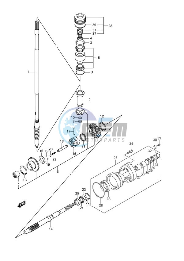 Transmission (DF 250S)