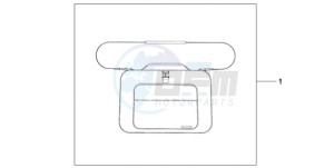 ST1300A9 ED / ABS MME drawing TOP BOX INNER BAG