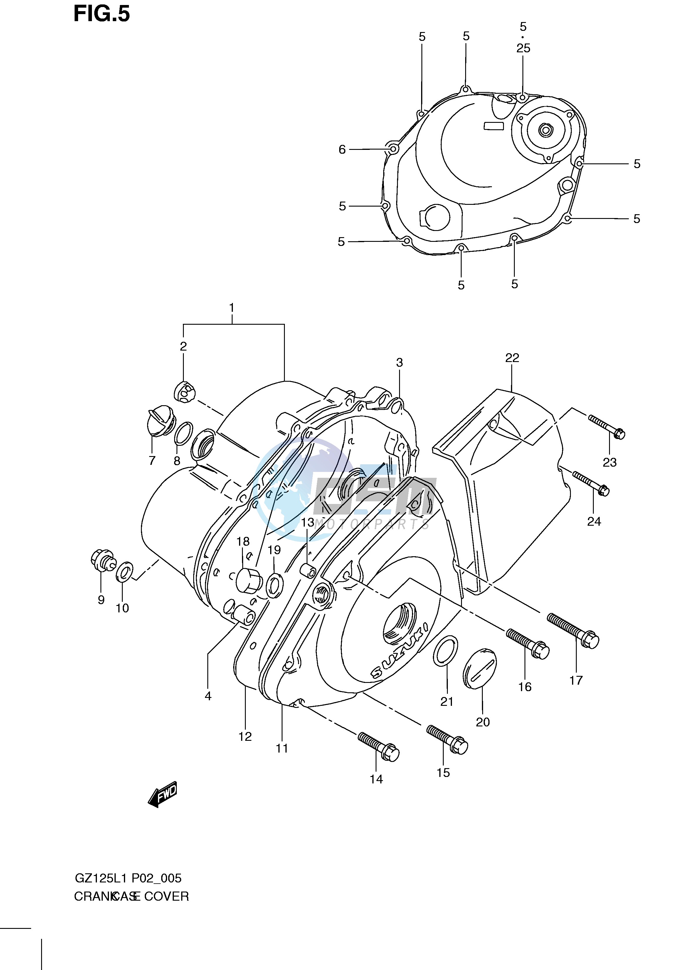 CRANKCASE COVER