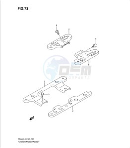 AN650 drawing FOOTBOARD BRACKET