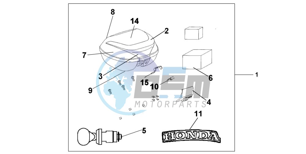 TOP BOX 35 L R-302MP