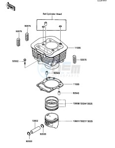 KLF 300 A [BAYOU 300] (A1) [BAYOU 300] drawing CYLINDER_PISTON