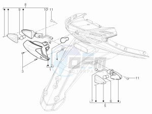 Typhoon 50 2t e3 (CH) Switserland drawing Tail light - Turn signal lamps