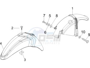 Liberty 50 2t (UK) UK drawing Wheel housing - Mudguard