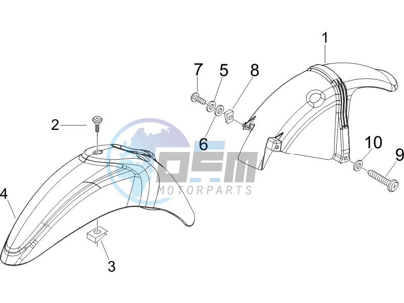 Wheel housing - Mudguard