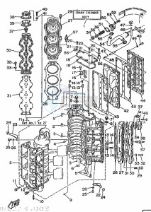 200AETO drawing CYLINDER--CRANKCASE