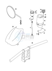 SPRINT_SPORT_25kmh_L1 50 L1 drawing Handelbar-speedometer-mirror