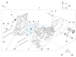 Primavera 50 4T-2V 25 kmh (EMEA) drawing Crankcase