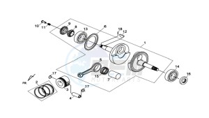 HD 2 125 drawing CRANKSHAFT