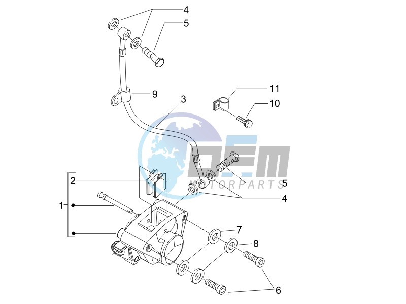 Brakes hose  - Calipers