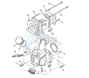 XC FLY ONE 150 drawing CYLINDER