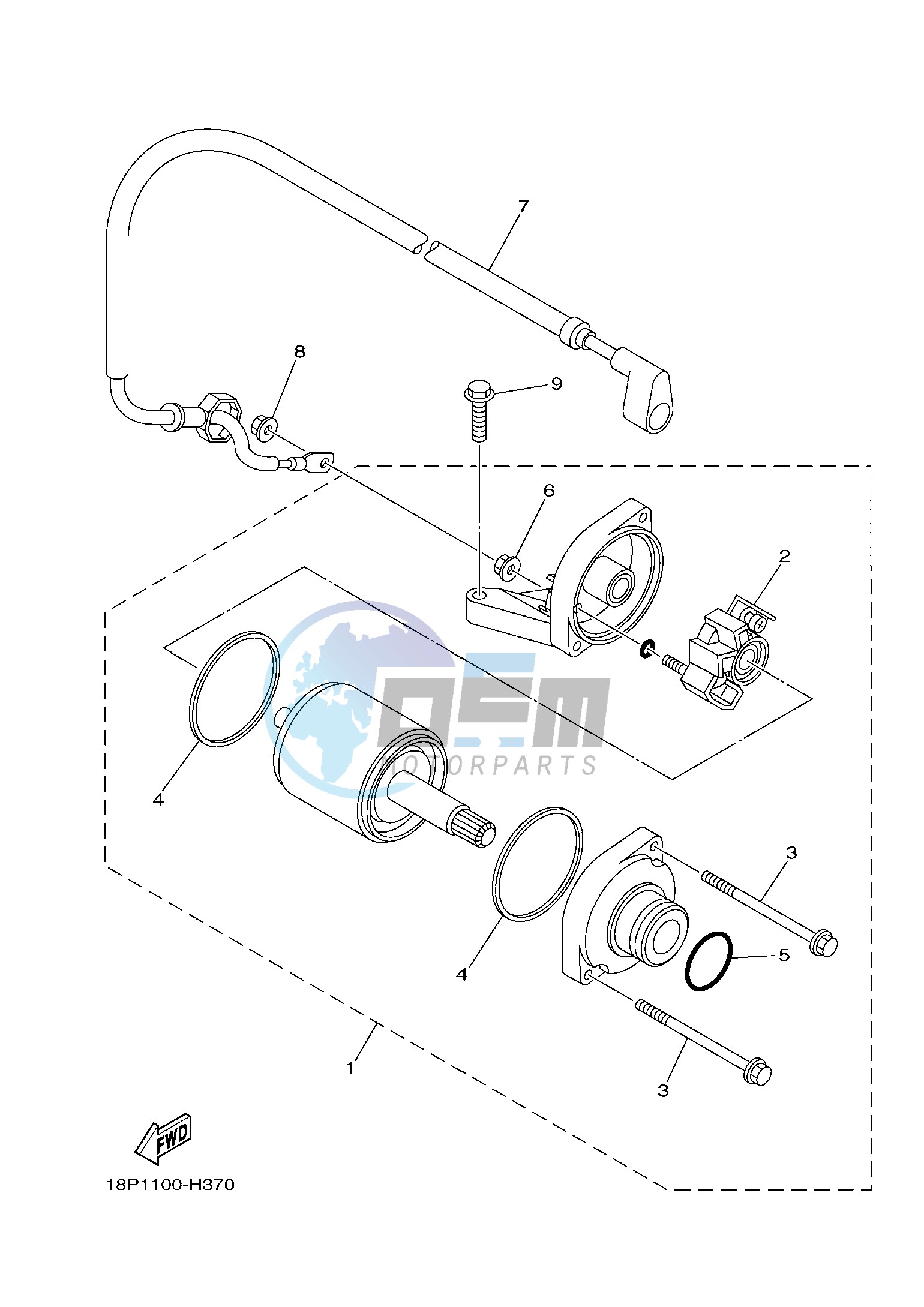 STARTING MOTOR