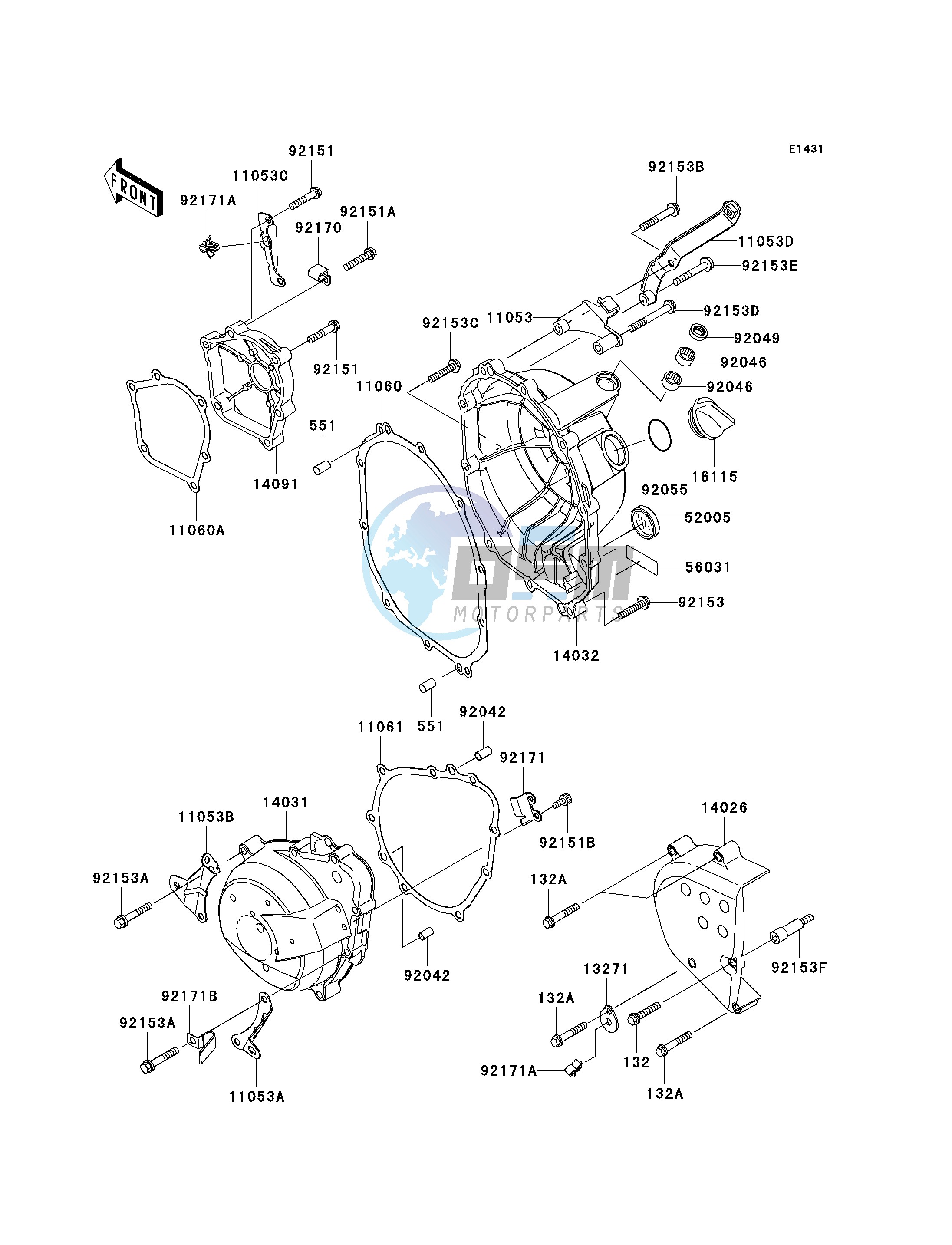 ENGINE COVER-- S- -