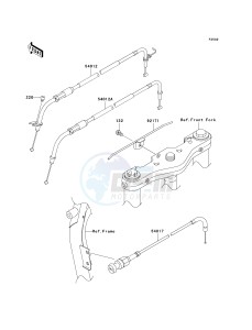 VN 1600 D [VULCAN 1600 NOMAD] (D6F-D8FA) D7F drawing CABLES