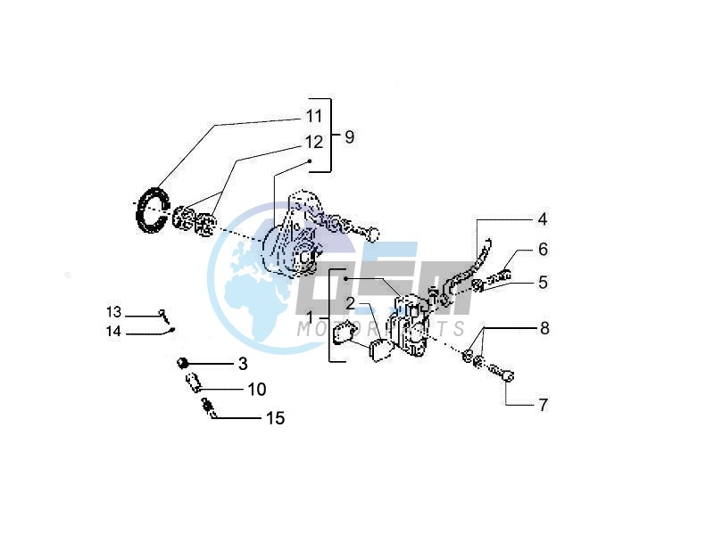 Brakes pipes - Calipers