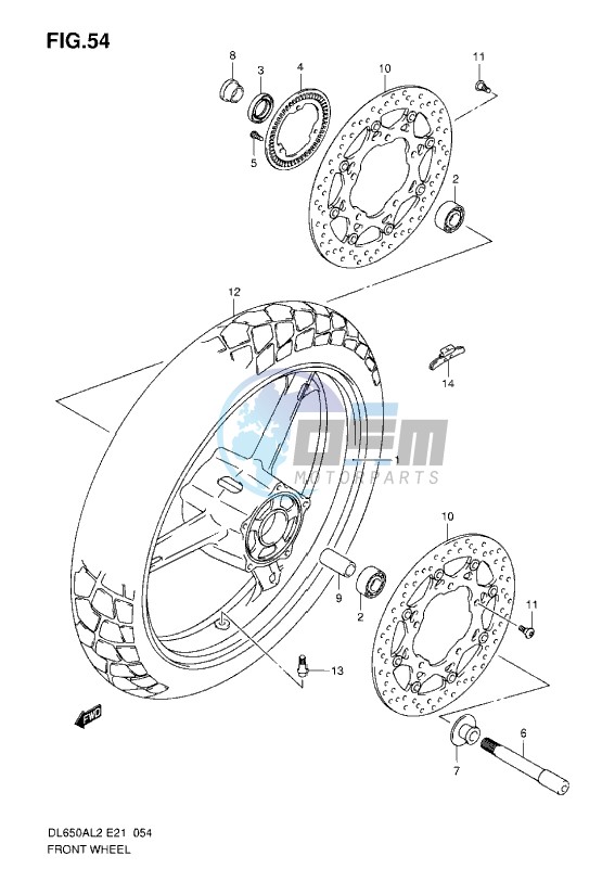 FRONT WHEEL