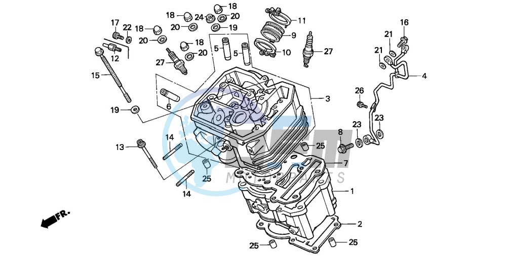 CYLINDER/CYLINDER HEAD (FRONT)