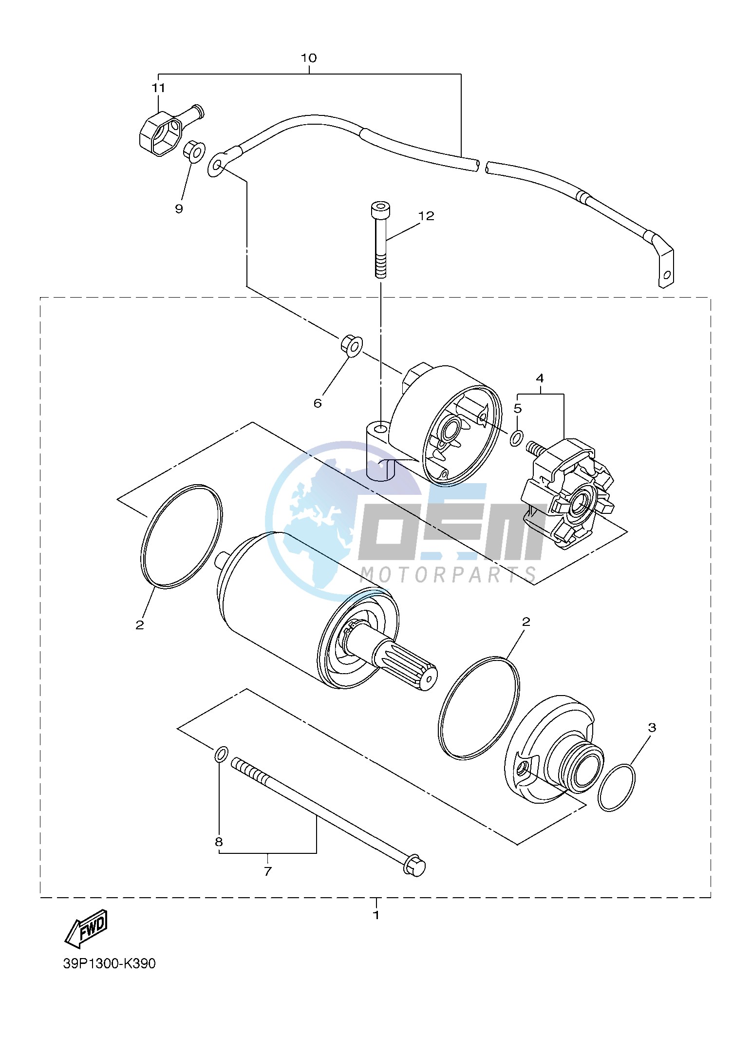 STARTING MOTOR