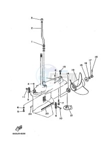 175D drawing LOWER-CASING-x-DRIVE-L150-L200-