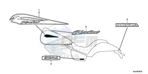 VT750C2SD UK - (E) drawing EMBLEM (VT750C2S)