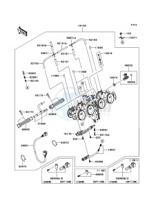 Z750 ZR750L9F GB XX (EU ME A(FRICA) drawing Throttle