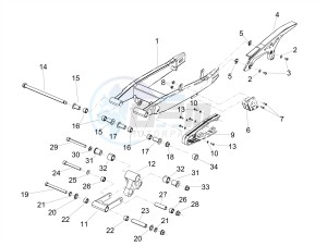 SX 125 E4 (APAC) drawing Big fork