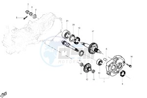 NRG EXTREME 50 drawing Gear group