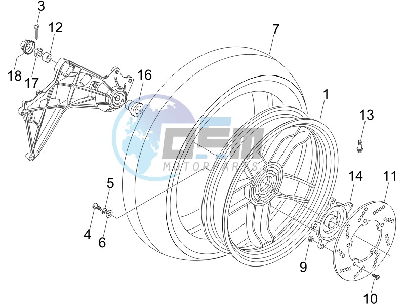 Rear Wheel