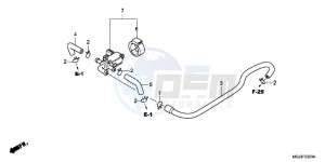 CBF1000FB drawing AIR INJECTION CONTROLVALVE