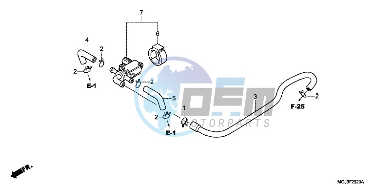 AIR INJECTION CONTROLVALVE