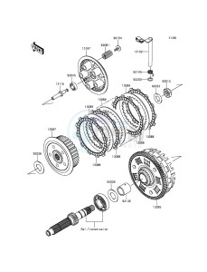 ER-6F EX650EEF XX (EU ME A(FRICA) drawing Clutch