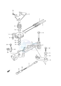 DF 150 drawing Throttle Rod