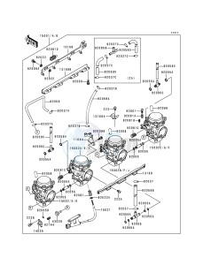 ZG 1000 A [CONCOURS] (A10-A14 A11 Can only) [CONCOURS] drawing CARBURETOR