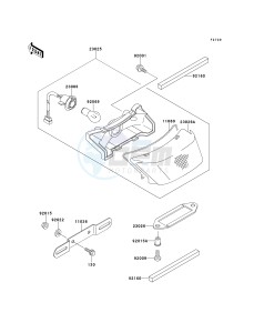 AN 110 D (D2-D3) drawing TAILLIGHT-- S- --- AN110-D2- -