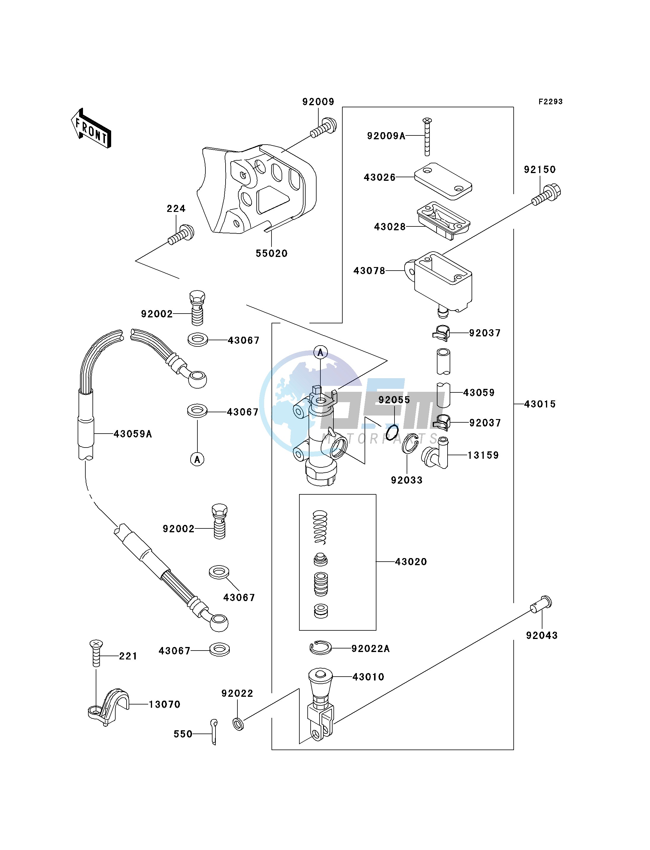 REAR MASTER CYLINDER