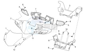 SR 50 ie AND carb. USA drawing Front body I