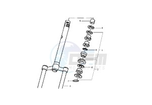 Runner VX-VXR 125-180 125 drawing Steering bearing ball tracks