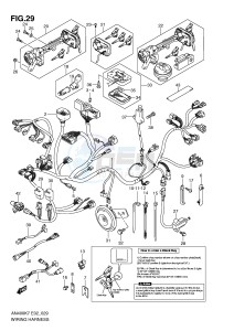 AN400 (E2) Burgman drawing WIRING HARNESS (IMOBI)(AN400K7 K8 K9 ZK7 ZK8 L0)