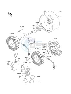 VN 1500 E [VULCAN 1500 CLASSIC] (E7) [VULCAN 1500 CLASSIC] drawing GENERATOR