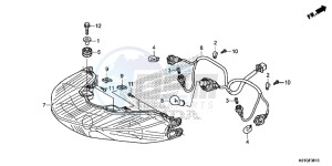 SH125G SH125S UK - (E) drawing REAR COMBINATION LIGHT