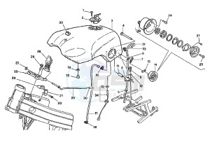 MITO EU2/EU3 125 drawing FUEL TANK