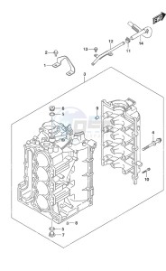 DF 90A drawing Cylinder Block