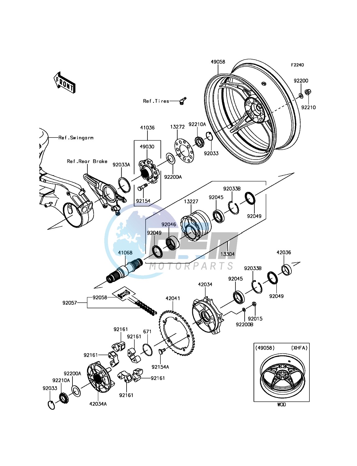 Rear Hub