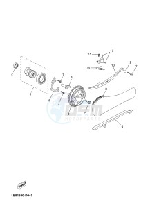 YP125RA (ABS) X-MAX125 ABS X-MAX125 ABS (2ABD) drawing CAMSHAFT & CHAIN