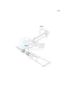 KX 65 A (A6) A6 drawing OWNERS TOOLS